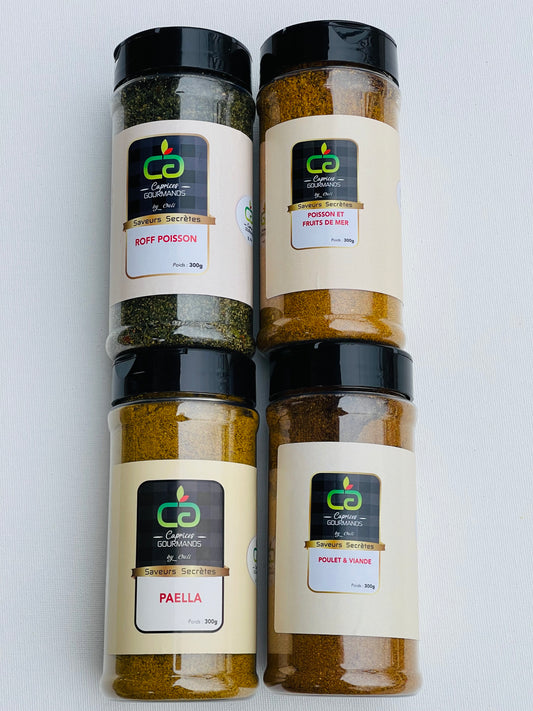 pack 4 épices